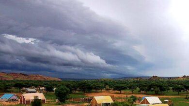 توقع أمطار متوسطة على 7 ولايات في موريتانيا