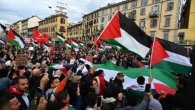 تظاهرات حاشدة في مدن وعواصم عالمية تنديدا بالعدوان الصهيوني على قطاع غزة ولبنان