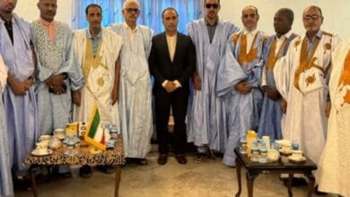 قادة أحزاب موريتانية يؤدون زيارة دعم وتضامن للسفير الإيراني في نواكشوط