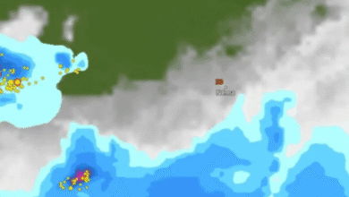تساقطات مطرية متفاوتة على مناطق مختلفة من موريتانيا (مقاييس)