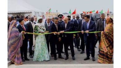 غزواني يدشن مشروع توسعة وتطوير المعهد الوطني في مجال الصحة العمومية