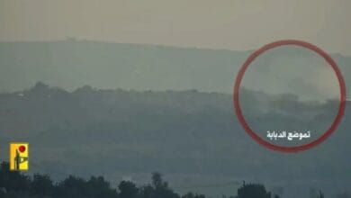 حزب الله يجدد قصفه لعمق فلسطين يستهدف دبابات للاحتلال الصهيوني ويسقط طائرة مسيّرة