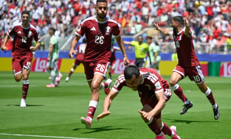 قطر تخطف النقطة الأولى لها في تاريخها بالمونديال أمام سويسرا في الوقت القاتل