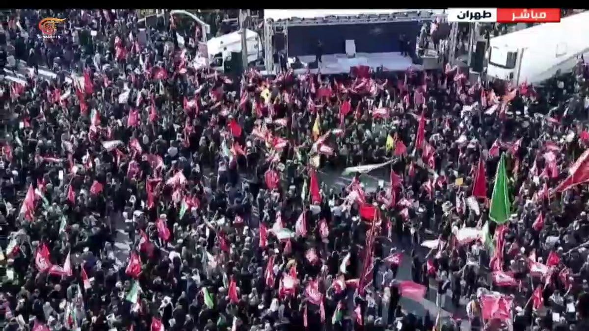 حشود مليونية في طهران في اليوم الرابع لتشييع القائد الأممي…