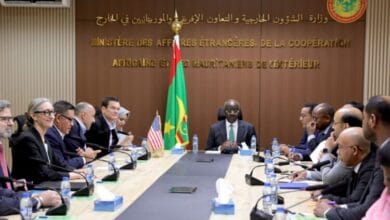 وزير الشؤون الخارجية يجري مباحثات مع وفد من الكونغرس الأمريكي