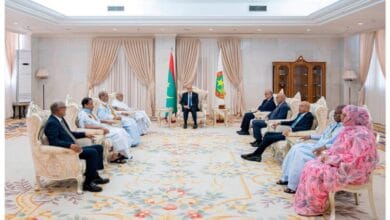 غزواني يستقبل لمنسق الحوار الوطني ورؤساء الأطراف السياسية المشاركة فيه