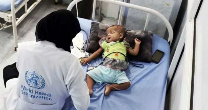 الصحة العالمية تحذر من تفاقم الأزمة الصحية في اليمن