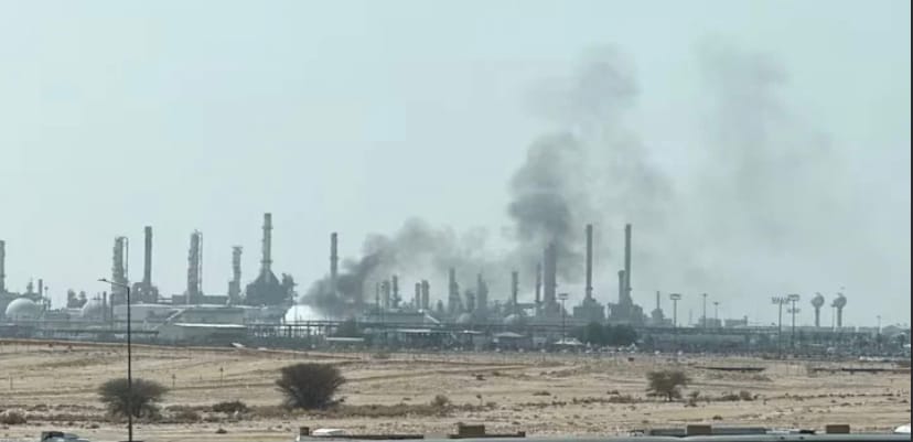 دخان ونيران قرب منشأة لأرامكو في الرياض وسط تصاعد التوتر…